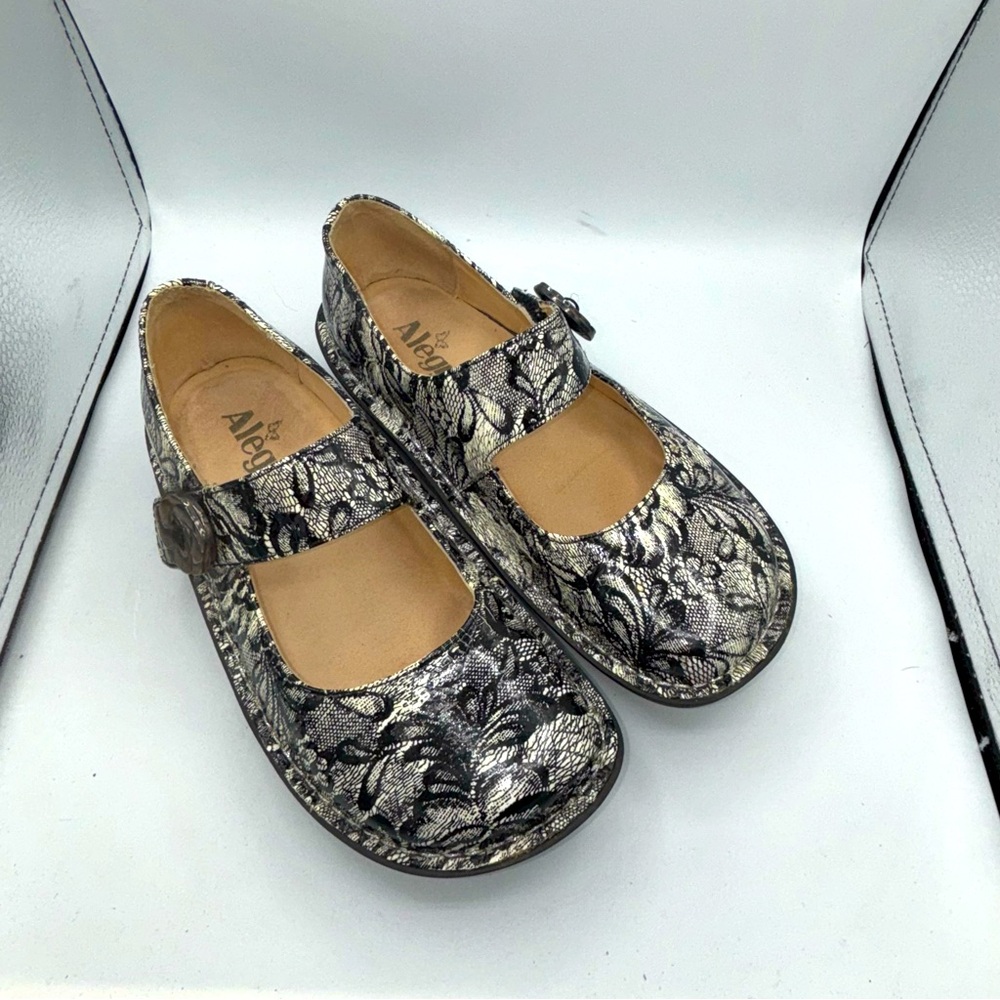 Alegria Paloma 325 PG Lite Lace Leather Mary Jane Shoes